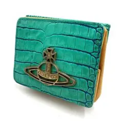 ✨希少カラー✨ヴィヴィアンウエストウッド クロコ型押し コインケース オーブ