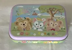 ダッフィー　シェリーメイ　ジェラトーニ　お菓子缶　値下不可