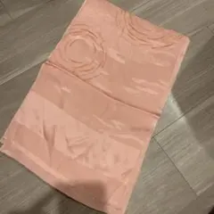 最終お値下げピンクの帯揚げ 抽象模様