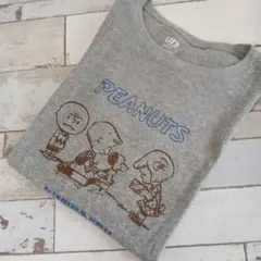 レディース　Tシャツ　スヌーピー　 ユニクロ　ＵT　グレー　М