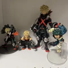 僕のヒーローアカデミア フィギュア 爆豪勝己 緑谷出久 4体セット