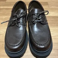 UGG ブラウンレザーシューズ