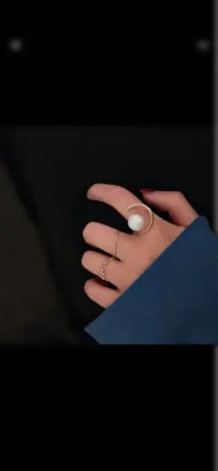 指輪3点セット　真珠付き