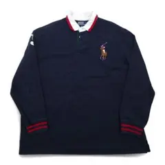 Polo by Ralph Lauren 90年代 ビッグポニー刺繍 ラガー