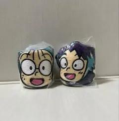 新品未使用 忍たま乱太郎 カプセルトイ スクエアポーチ 乱太郎 ・きり丸 セット