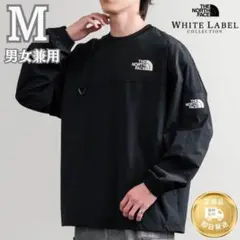限定1 ノースフェイス クルーネック 黒 Lサイズ ホワイトレーベル 韓国