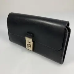 FURLA フルラ　レザー　長財布　ブラック