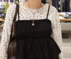LOWRYSFARM TOPモチーフステンレスネックレス ハート