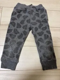 branshes グレー 葉柄 ボトムス 100cm