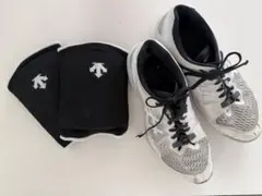 ASICS SKY ELITE FF バレーボールシューズ &デサントサポーター