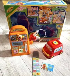 アンパンマンすうじがピピピ！ガソリンスタンドセット　8/22まで