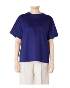 ルシェルブルー♡バックボタンTシャツのサムネイル