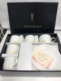 よ*ー様 イヴサンローラン コーヒーカップ&ソーサーセット 5客