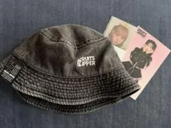 FRUITS ZIPPER バケットハット　BLACK DENIM