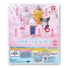 新品最安値！匿名配送！サンリオ ミニチュアチャーム ライブキャラクター クロミ
