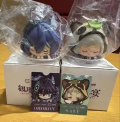 スシロー 原神コラボ ミニフィギュア 早柚&オロルン ピックつき