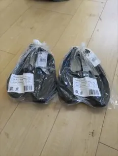ひらき　靴　黒2個セットのサムネイル