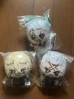 Dr.STONE ぬいぐるみマスコット 中国限定 眼萌萌 ゼノ スタンリー