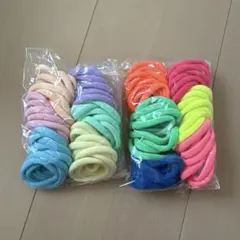 47. ヘアゴム　キッズ　ベビー　ソフトゴム　まとめ売り　ハンドメイド　資材