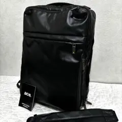 美品✨Ace. エース　ガジェタブルWR 3way 55544 ブラック