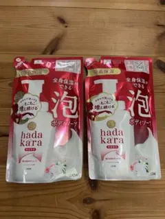hada kara 【泡タイプ】ボディソープ 440ml 2個セットのサムネイル