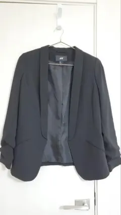 H&M ブラック テーラードジャケット EUR 36