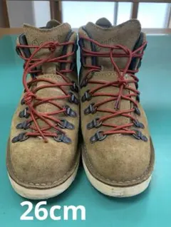【最終値下げ】Danner マウンテンライト 45500X US8.5EE 20％オフ！】DannerMountain Light Tan Suede 45500X ダナー