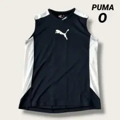 PUMA プーマ ノースリーブ トレーニングシャツ メッシュ 切替 ブラック 0のサムネイル