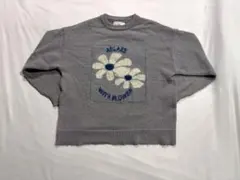 フラワー ニット