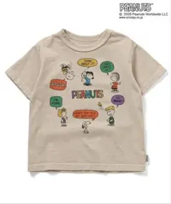 PEANUTS ピーナッツ プリントTシャツ ベージュのサムネイル