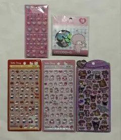 サンリオ ボンボンドロップシール うるちゅる タイル シール キティ 他