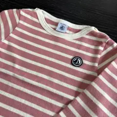 プチバトー⭐︎長袖ストライプTシャツ36m95cm