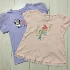 ディズニー　Tシャツ　2枚セット　110cm、120cm