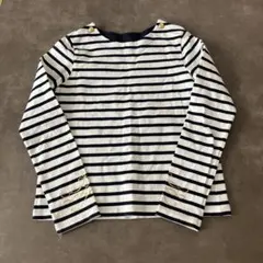 長袖ボーダートップス　150cm-160cm