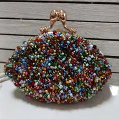 オリジナルハンドメイドビーズがま口