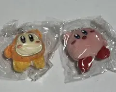 星のカービィ　ぬいぐるみチャーム ガチャ　2種　セット