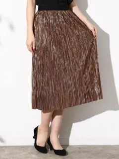 キラキラプリーツスカート