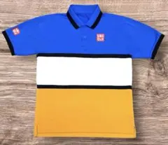 UNIQLOユニクロ 錦織圭モデル2019 全米オープン　半袖 ポロシャツ M