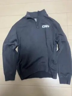 GAP ハーフジップ　トレーナー　グレーのサムネイル
