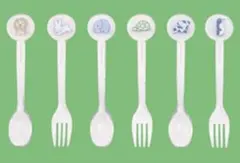 ブルーナアニマルDot Pattern Collection クリアカトラリーのサムネイル