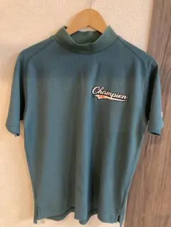 Champion メンズ M グリーン メッシュシャツ