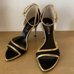 ダイアナ　オープントゥパンプス　サンダル