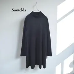 サンフェルデュ チュニック 【38】 ハイネック Aライン 長袖 d836