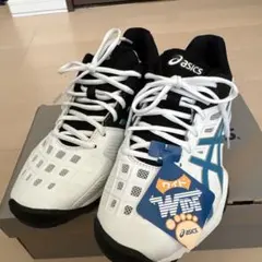 新品！asics テニスシューズ オールコート用　ワイド　23.5㎝
