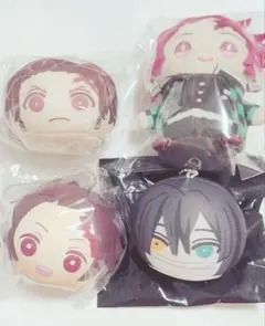 鬼滅の刃 炭治郎 伊黒 おまんじゅう スクイーズパン まめめいと