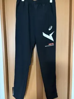 ASICS ジャージ パンツ ブラック