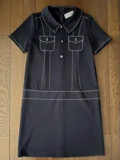 Roberta di Camerino 半袖ワンピース 黒のサムネイル