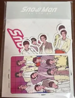 Snow Man 1stPOPUP ステッカーパック