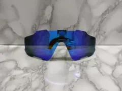 即発送 オークリー 交換レンズ 偏光レンズ サングラス ジョウブレイカー ブルー