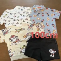 100cm 3歳　パウパト　保育園　まとめ　パウパトロール Tシャツ　おまけ付き